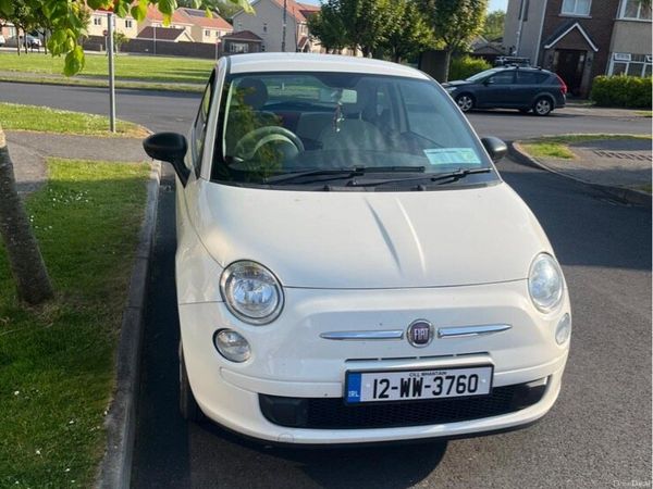 Fiat 500 Hatchback, Petrol, 2012, White
