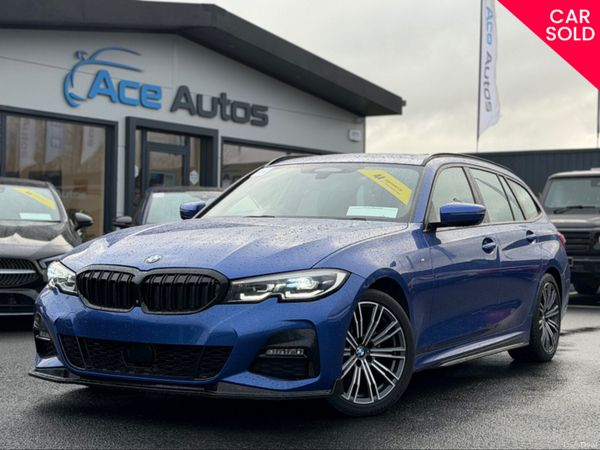 BMW 3-Series Estate, Diesel, 2021, Blue