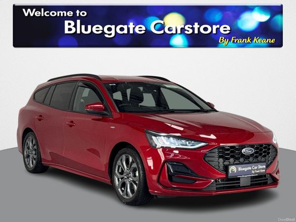 Ford Focus Estate, Petrol, 2024, Red