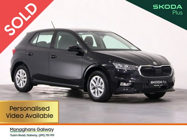 Skoda Fabia Hatchback, Petrol, 2025, Black