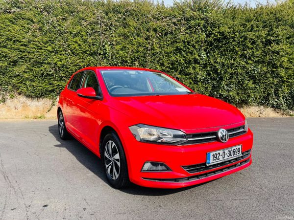 Volkswagen Polo Hatchback, Petrol, 2019, Red
