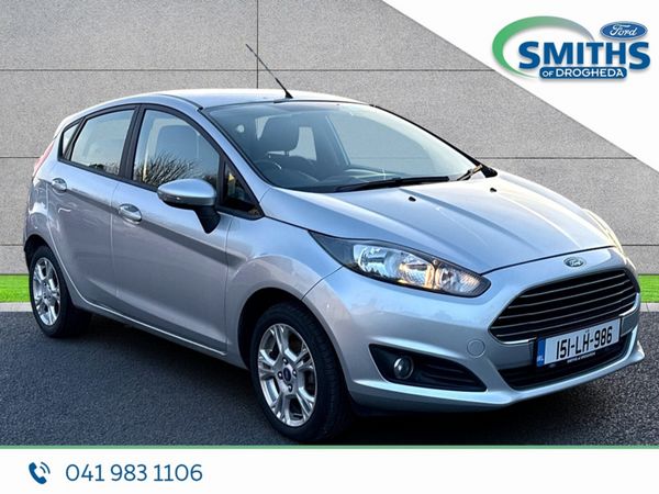 Ford Fiesta Hatchback, Petrol, 2015, Silver