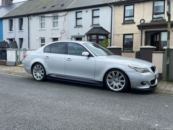 BMW 5-Series Saloon, Diesel, 2008, Silver