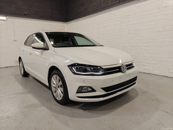 Volkswagen Polo Hatchback, Petrol, 2018, White