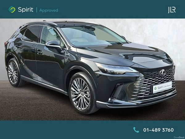 Lexus RX450H+ SUV, Petrol Plug-in Hybrid, 2025, Black