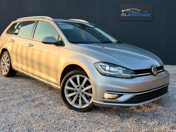 Volkswagen Golf Estate, Petrol, 2018, Silver