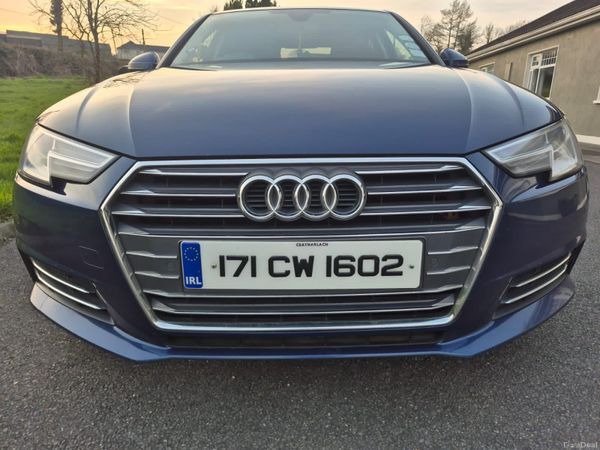 Audi A4 Saloon, Diesel, 2017, Blue