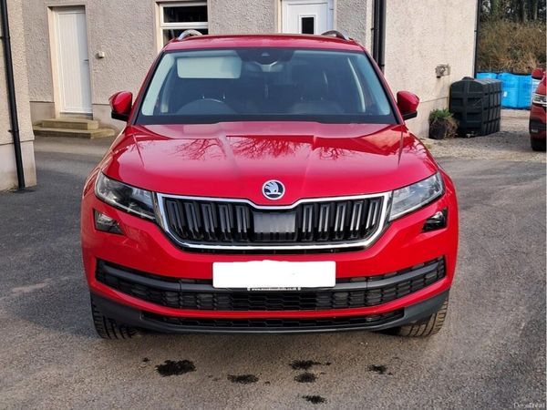 Skoda Kodiaq SUV, Diesel, 2019, Red