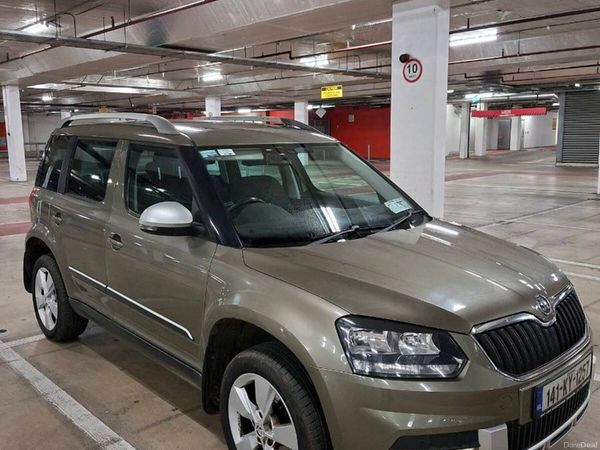 Skoda Yeti SUV, Diesel, 2014, Green