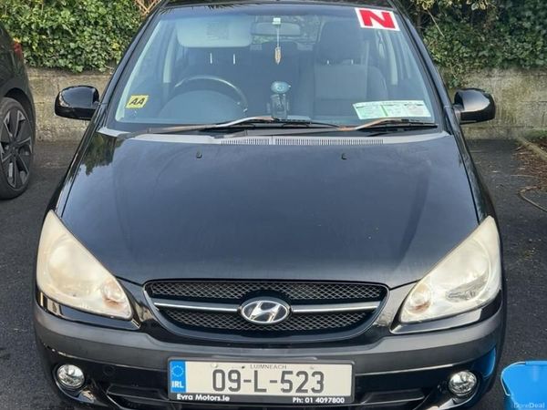 Hyundai Getz Hatchback, Petrol, 2009, Black