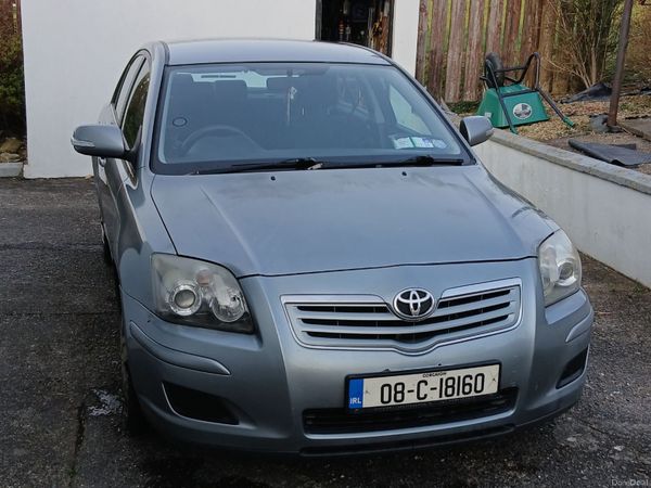 Toyota Avensis Saloon, Petrol, 2008, Grey