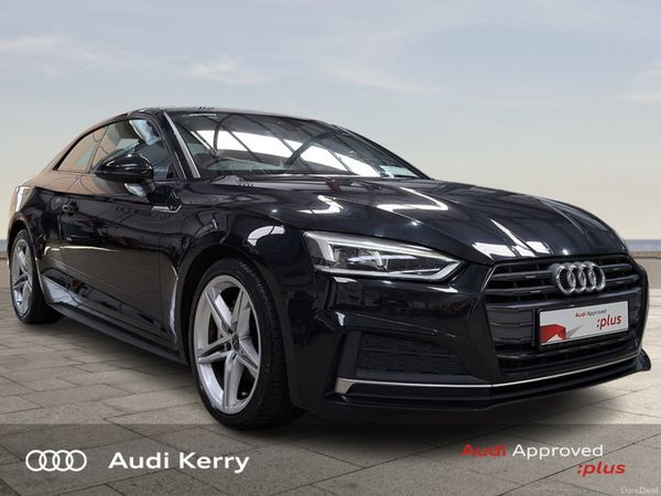 Audi A5 Coupe, Diesel, 2017, Black
