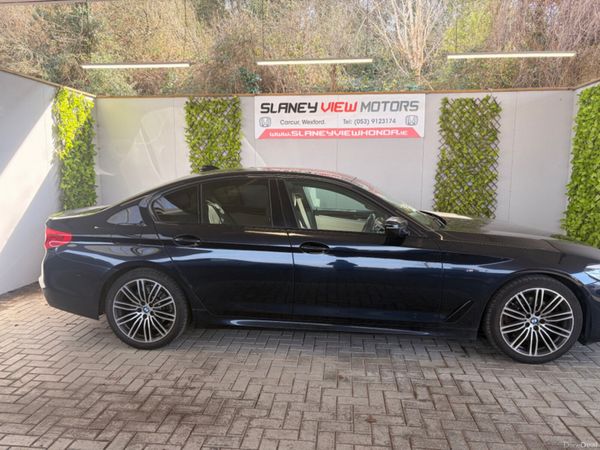 BMW 5-Series Saloon, Diesel, 2019, Black