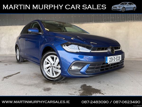 Volkswagen Polo Hatchback, Petrol, 2023, Blue