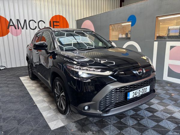 Toyota Corolla Cross SUV, Petrol Hybrid, 2024, Black