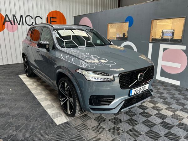 Volvo XC90 SUV, Petrol Plug-in Hybrid, 2022, Grey