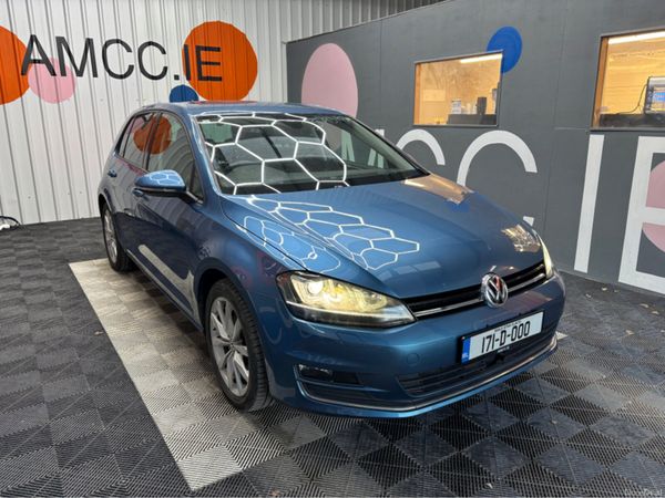Volkswagen Golf Hatchback, Petrol, 2017, Blue