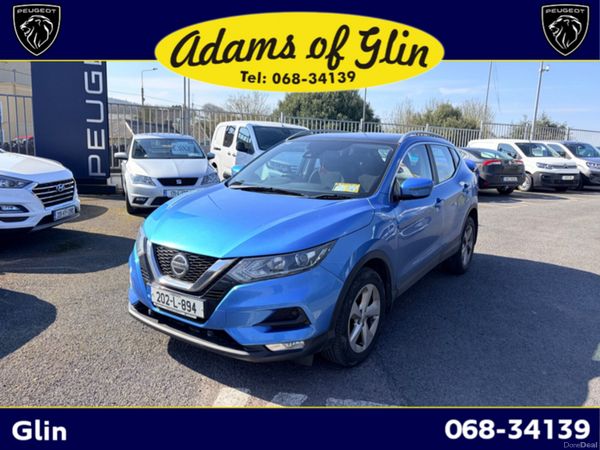 Nissan Qashqai MPV, Petrol, 2020, Blue