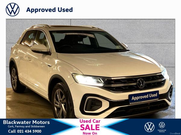 Volkswagen T-Roc SUV, Petrol, 2023, White