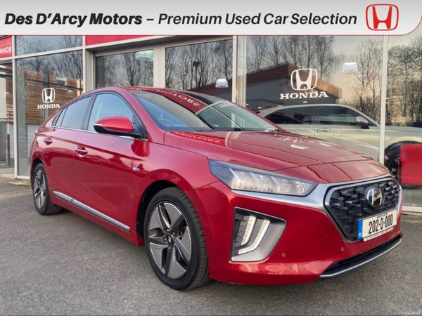 Hyundai IONIQ Hatchback, Petrol Hybrid, 2020, Red
