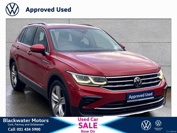 Volkswagen Tiguan SUV, Diesel, 2023, Red