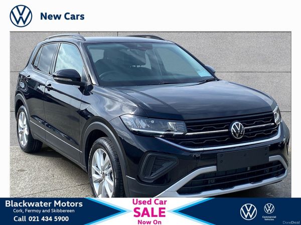 Volkswagen T-Cross Hatchback, Petrol, 2026, Black
