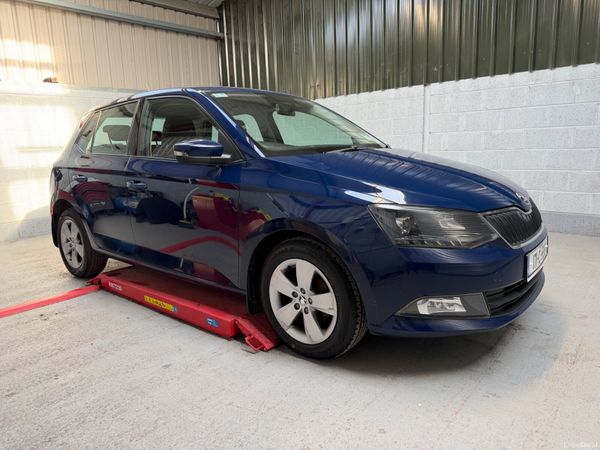 Skoda Fabia Hatchback, Petrol, 2017, Blue
