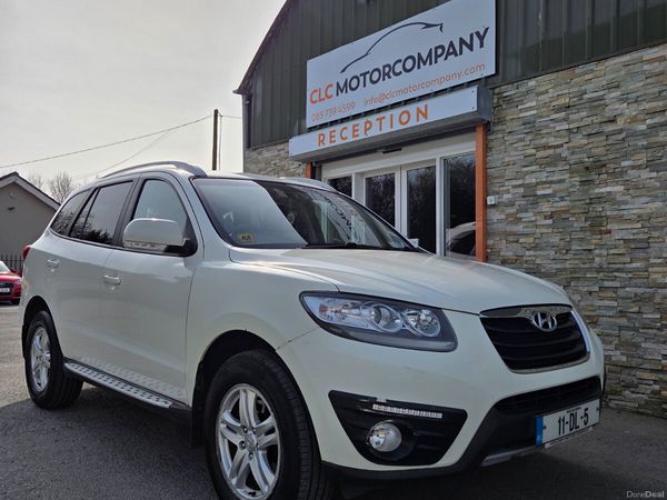 Hyundai Santa Fe SUV, Diesel, 2011, White