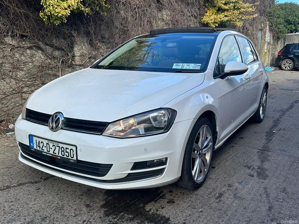 Volkswagen Golf Hatchback, Petrol, 2014, White
