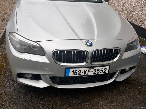 BMW 5-Series Saloon, Diesel, 2016, Silver