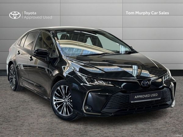 Toyota Corolla Saloon, Petrol Hybrid, 2024, Black