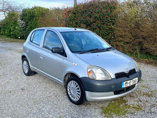 Toyota Yaris Hatchback, Petrol, 2003, Silver