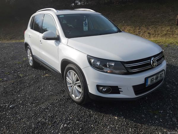Volkswagen Tiguan SUV, Diesel, 2016, White