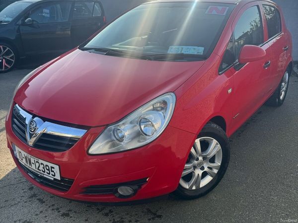 Vauxhall Corsa Hatchback, Diesel, 2010, Red