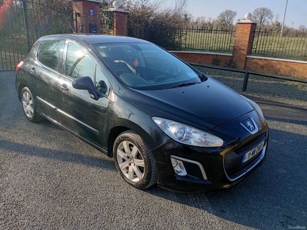 Peugeot 308 Hatchback, Diesel, 2011, Black