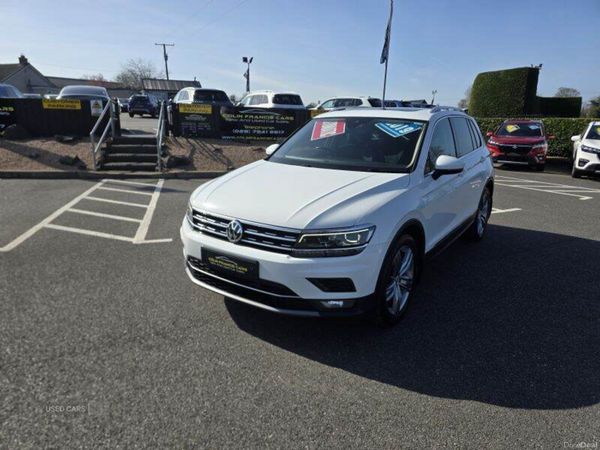 Volkswagen Tiguan SUV, Diesel, 2019, White