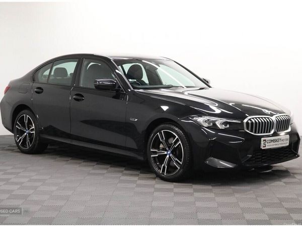BMW 3-Series Saloon, Petrol Hybrid, 2023, Black