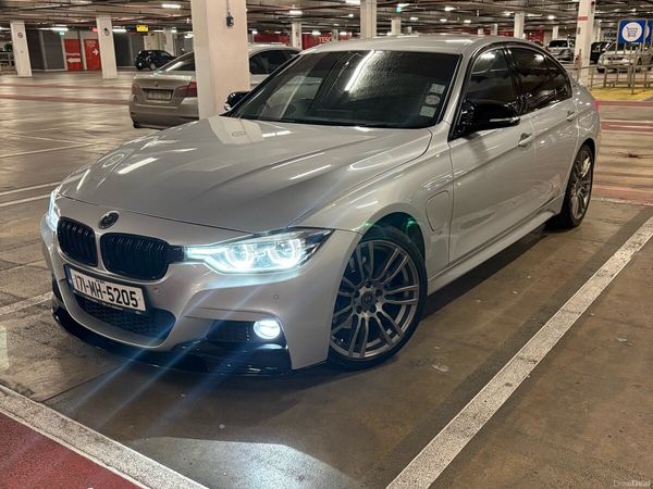 BMW 3-Series Saloon, Petrol Plug-in Hybrid, 2017, Silver