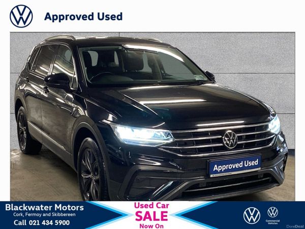 Volkswagen Tiguan Allspace Estate, Diesel, 2022, Black