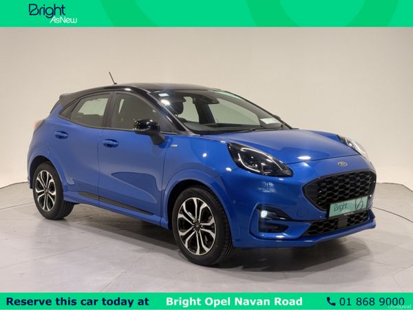 Ford Puma MPV, Petrol Hybrid, 2023, Blue
