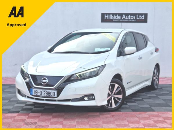 Nissan Leaf Hatchback, Electric, 2019, White