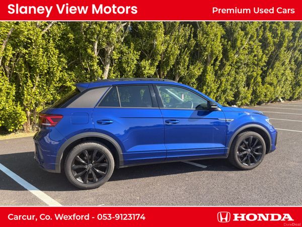 Volkswagen T-Roc SUV, Petrol, 2023, Blue