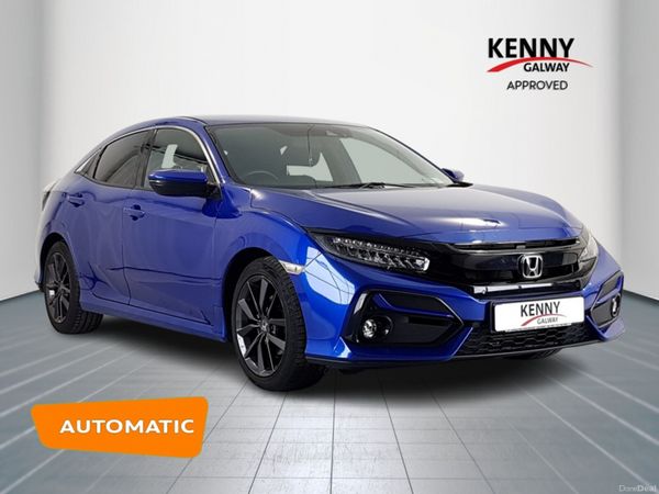 Honda Civic Hatchback, Petrol, 2021, Blue