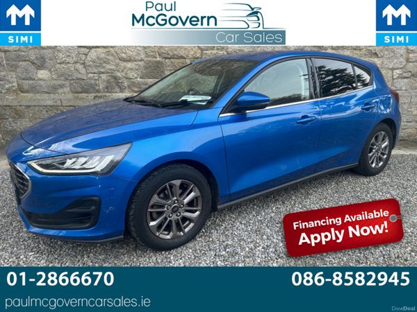 Ford Focus Hatchback, Petrol, 2023, Blue