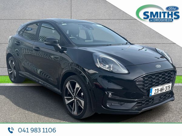 Ford Puma MPV, Petrol Hybrid, 2023, Black