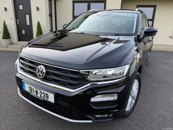 Volkswagen T-Roc SUV, Petrol, 2018, Black