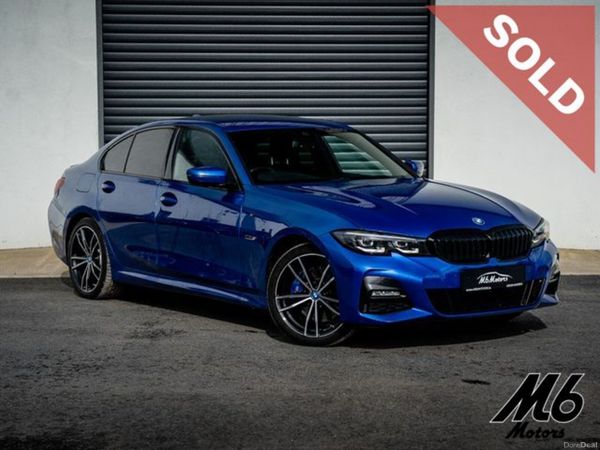 BMW 3-Series Saloon, Petrol Plug-in Hybrid, 2022, Blue