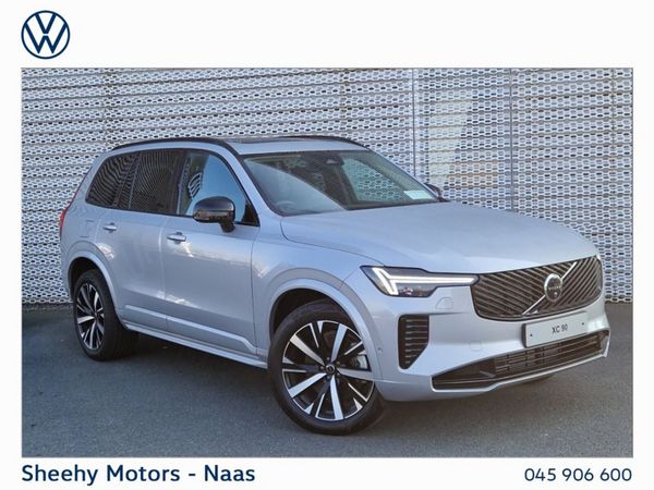 Volvo XC90 SUV, Petrol Hybrid, 2025, Silver