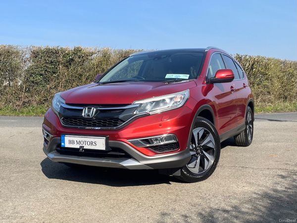 Honda CR-V SUV, Diesel, 2016, Red
