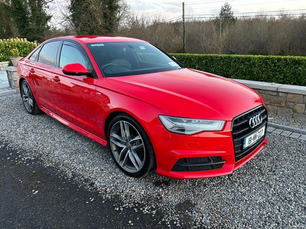 Audi A6 Saloon, Diesel, 2018, Red